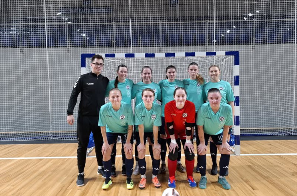 Jonavos sporto arenoje - mūsų miesto futbolininkių pergalė