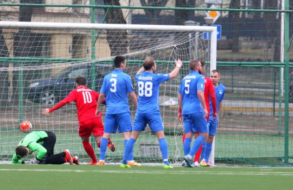 Įspūdingas FK „Lietava“ komandos debiutas A lygos čempionato starte