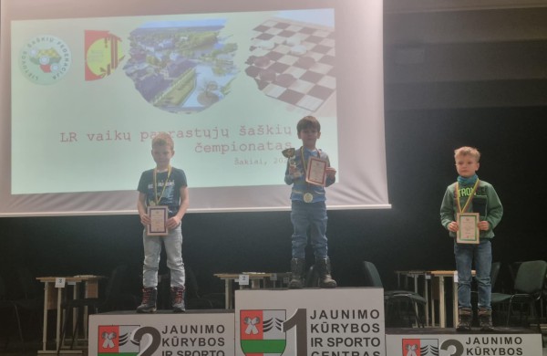 Jonavietis - Lietuvos šaškių čempionato nugalėtojas