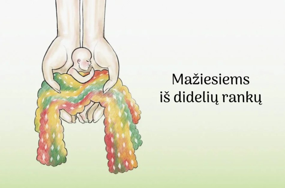 ,,Mažiesiems iš didelių rankų" - numegzkime ankstukams pledukus
