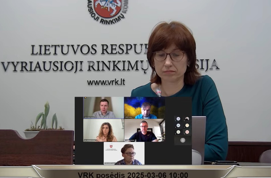 VRK skubos tvarka nagrinėjo Mindaugo Sinkevičiaus prašymą: toliau spręs Seimas