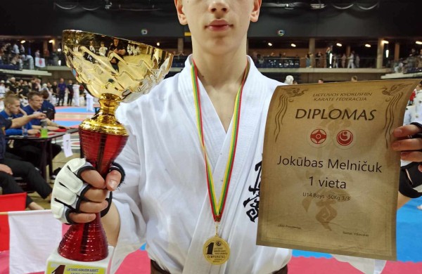 Trys jonaviečiai Kyokushin pirmenybėse iškovojo auksą