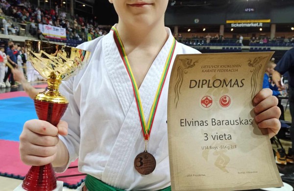 Trys jonaviečiai Kyokushin pirmenybėse iškovojo auksą