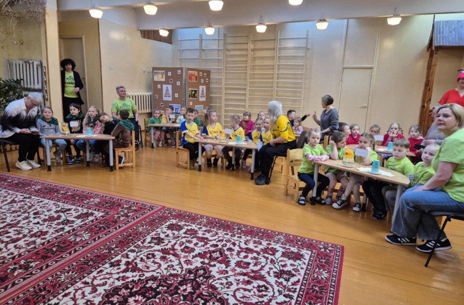 „Žilvitis“ subūrė mažylius į sveiko maisto laboratoriją