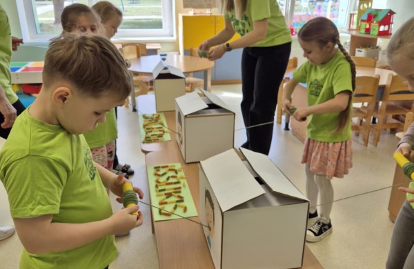 „Žilvitis“ subūrė mažylius į sveiko maisto laboratoriją