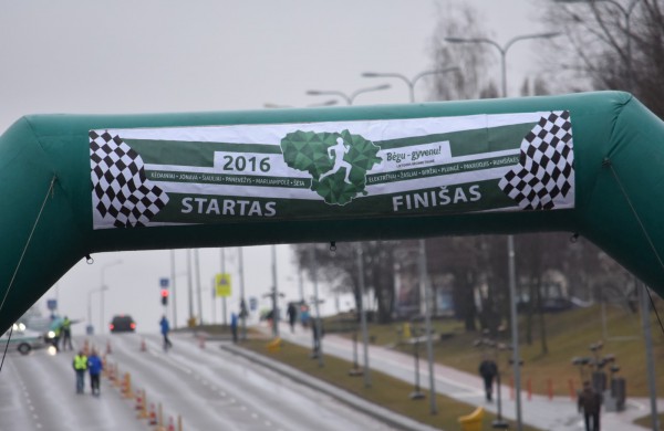 Tradiciniame bėgime – per pusantro tūkstančio dalyvių