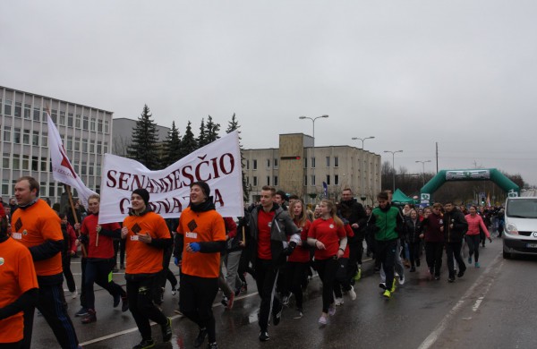 Tradiciniame bėgime – per pusantro tūkstančio dalyvių