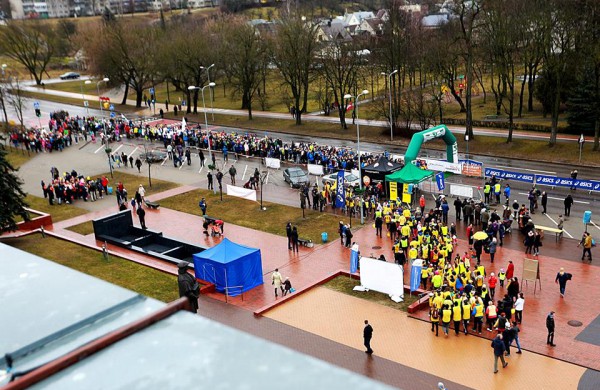 Tradiciniame bėgime – per pusantro tūkstančio dalyvių