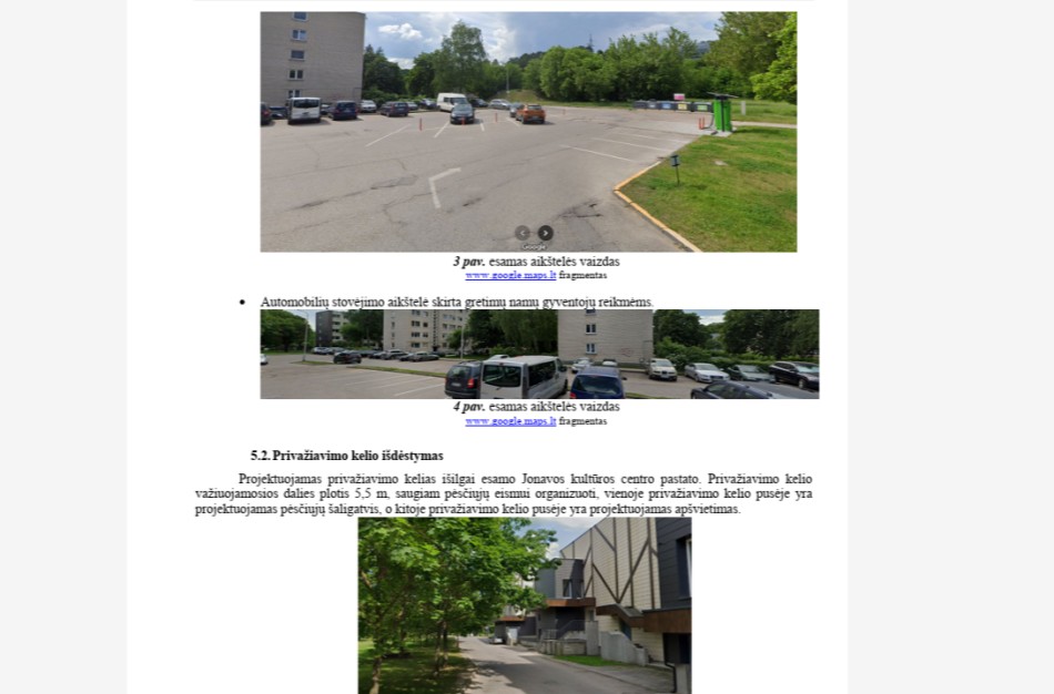 Planuojama atnaujinti JKC automobilių stovėjimo aikšteles –  gyventojai kviečiami susipažinti su projektiniais pasiūlymais
