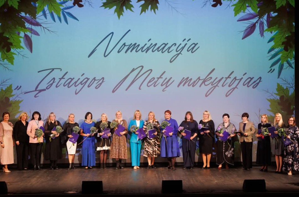 Kviečiame teikti kandidatus savivaldybės Metų mokytojo apdovanojimams