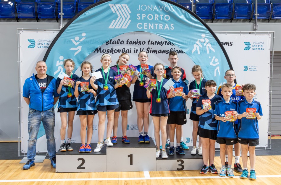 Savaitgalį Jonavos sporto arenoje ,,karaliavo" tradicinis tarptautinis stalo teniso turnyras