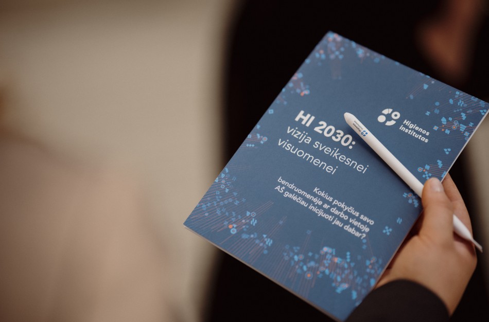 Higienos instituto sukviesti specialistai kūrė viziją sveikesnei visuomenei