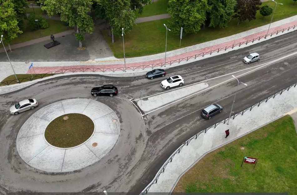 Jonavos žiedinėje sankryžoje – finišo tiesioji: prasideda baigiamieji darbai