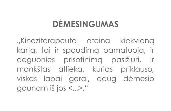 Jonavos PSPC atlikto tyrimo metu ambulatorinių slaugos paslaugų namuose komandai – tik teigiami pacientų vertinimai