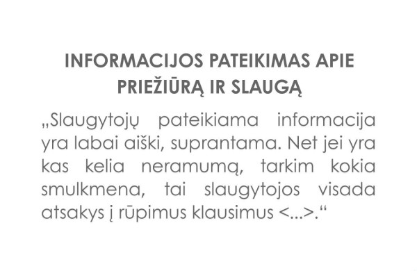 Jonavos PSPC atlikto tyrimo metu ambulatorinių slaugos paslaugų namuose komandai – tik teigiami pacientų vertinimai