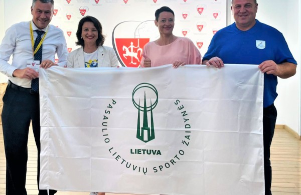 Pasaulio lietuvių sporto žaidynių vėliava bus perduota Jonavai