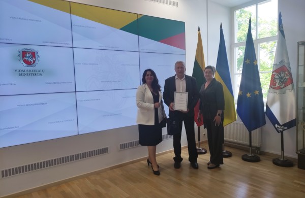 Išorų kaimo bendruomenė įvertinta už gerąją patirtį nusikaltimų prevencijos srityje!