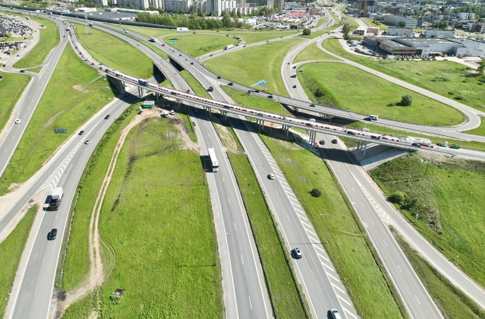 „Via Lietuva“: atidaromas eismas Sargėnų estakada