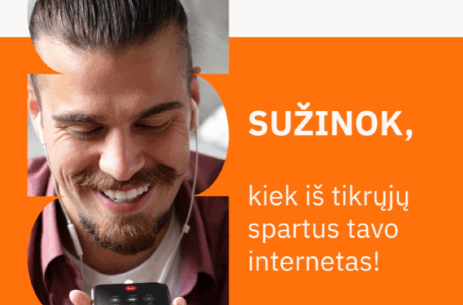 Interneto kokybę nuo šiol galima įsivertinti dar paprasčiau