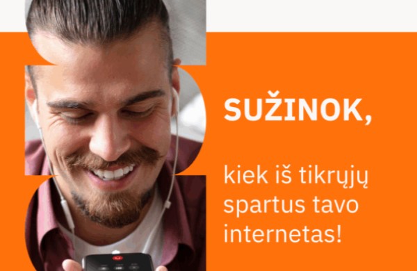 Interneto kokybę nuo šiol galima įsivertinti dar paprasčiau