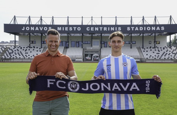 Prie FK „Jonava“ prisijungė perspektyvus 21-erių metų gynėjas