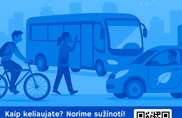 Susisiekimo ministerija kviečia dalyvauti apklausoje: ,,Kaip keliaujate? Norime sužinoti!"