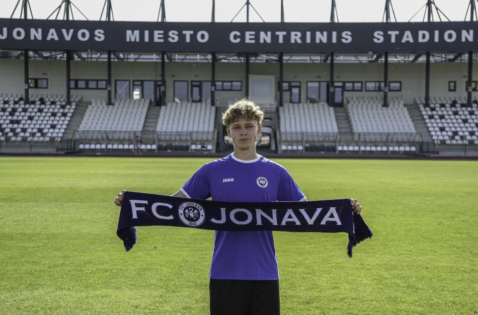 Prie FK ,,Jonava" prisijungia jaunas talentas