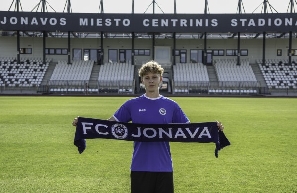 Prie FK ,,Jonava" prisijungia jaunas talentas