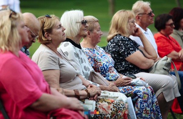 Džiazo vakaras Ramybės skvere praturtino vasaros ritmą