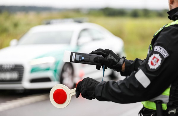 Policijos prevencinės priemonės šalies keliuose rugpjūčio mėnesį