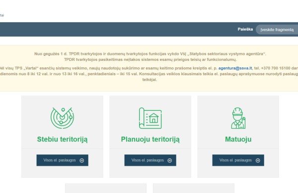 Nacionalinė žemės tarnyba: Nuo šiandien paslaugos, susijusios su valstybine žeme – greičiau ir patogiau