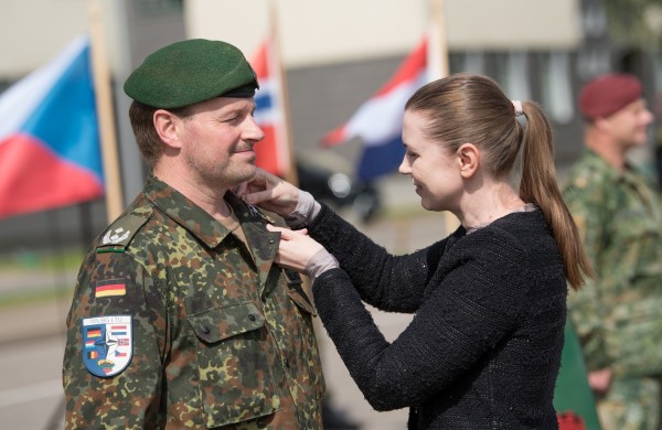 Tarnybą Lietuvoje pradeda 18-osios rotacijos NATO Daugianacionalinė kovinė grupė