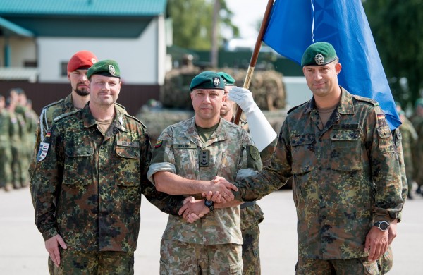 Tarnybą Lietuvoje pradeda 18-osios rotacijos NATO Daugianacionalinė kovinė grupė