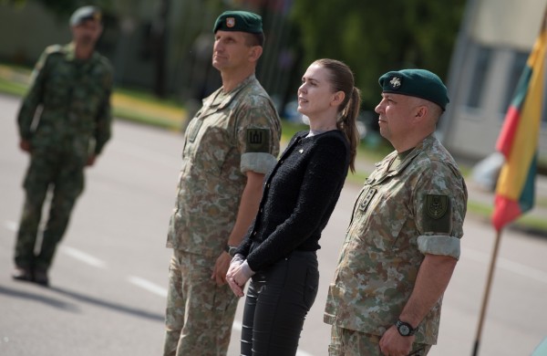 Tarnybą Lietuvoje pradeda 18-osios rotacijos NATO Daugianacionalinė kovinė grupė