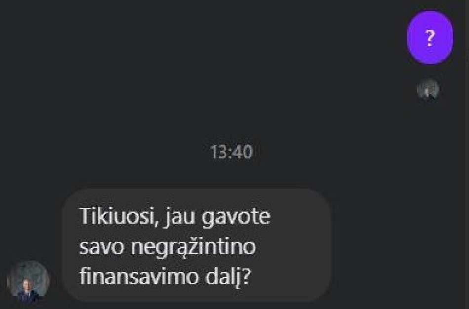 Sukčiai taikosi į Jonavos vicemero paskyrą: įspėja gyventojus neatidarinėti nuorodų