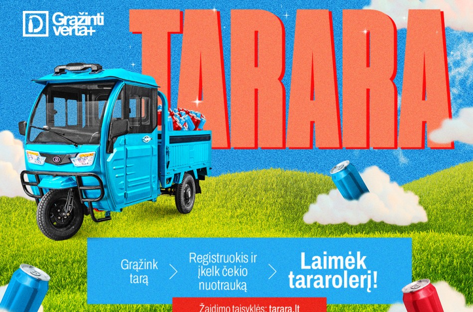 Už grąžintą tarą – išskirtinis prizas 