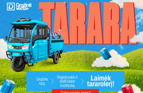 Už grąžintą tarą – išskirtinis prizas 