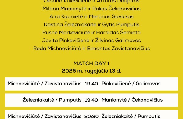 Startuoja Jonavos rajono paplūdimio tinklinio pirmenybės mišrių komandų grupėje