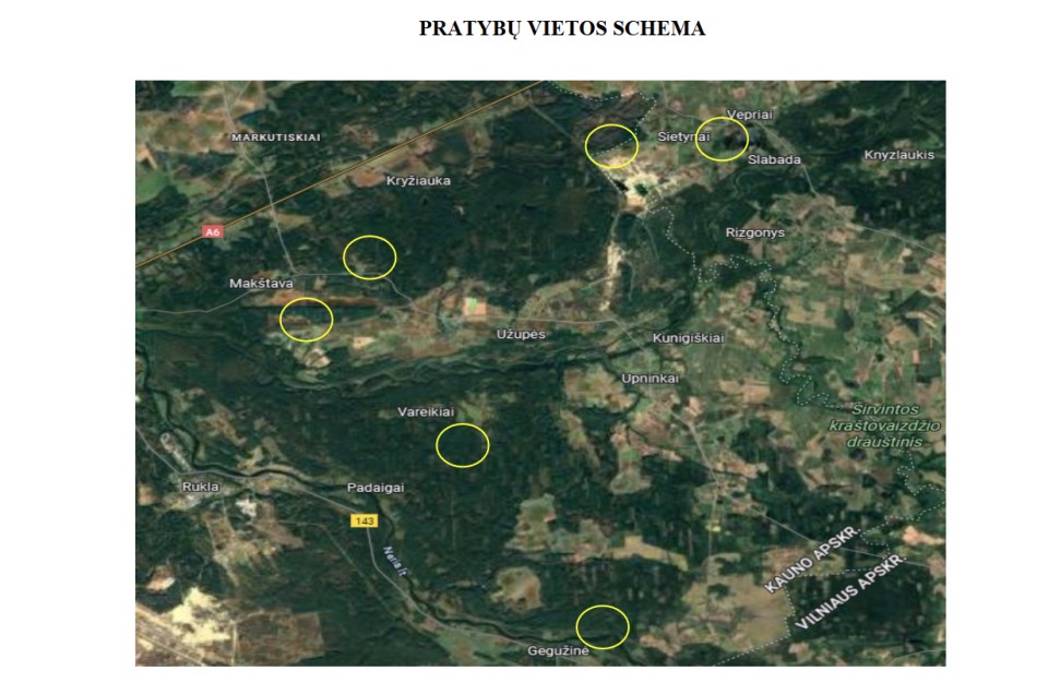 Informuoja apie karines pratybas Jonavos, Ukmergės ir Širvintų rajonų savivaldybių apylinkėse
