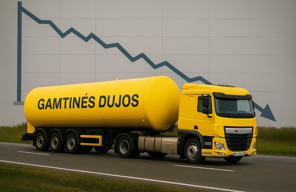 Lietuvos energetikos agentūra: Gamtinių dujų ir degalų kainos toliau mažėjo