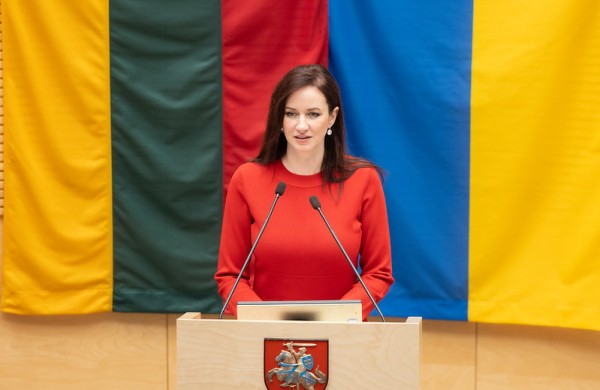 Seimas pritarė Ingos Ruginienės kandidatūrai į Ministro Pirmininko pareigas