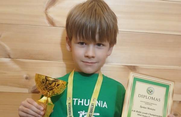 Jonavos jaunajam šaškininkui - bilietas į Pasaulio čempionatą