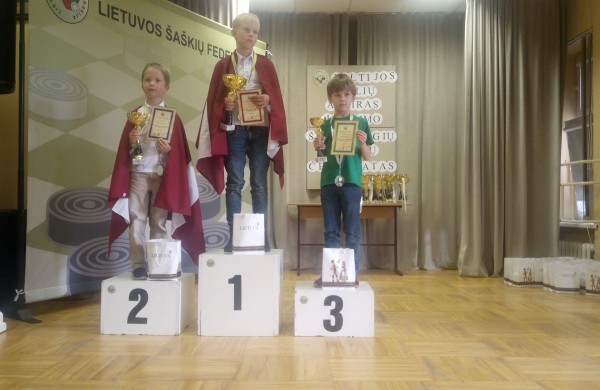 Jonavos jaunajam šaškininkui - bilietas į Pasaulio čempionatą
