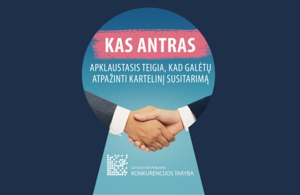 Visuomenės tyrimas: beveik pusė gyventojų atpažintų kartelinius susitarimus, trečdalis – praneštų
