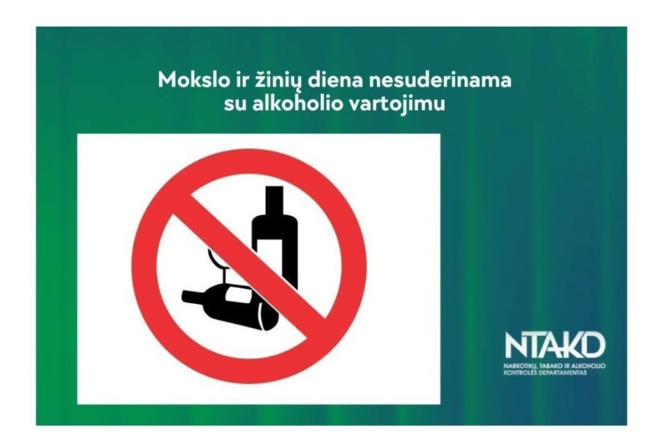 Rugsėjo 1-ąją, minint Mokslo ir žinių dieną, galioja draudimas prekiauti alkoholiniais gėrimais