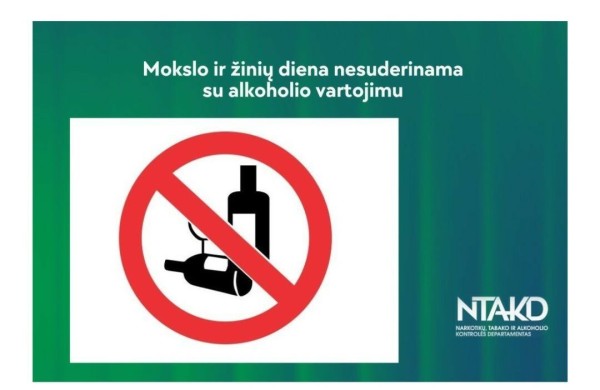 Rugsėjo 1-ąją, minint Mokslo ir žinių dieną, galioja draudimas prekiauti alkoholiniais gėrimais