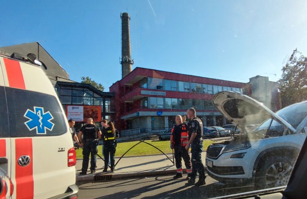 Avarija Jonavos centre: grėsmingai atrodęs įvykis