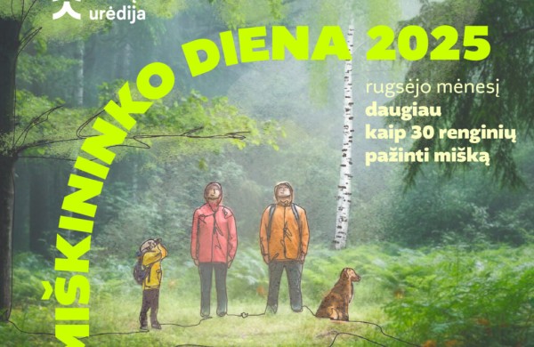 Miškininko diena 2025: daugiau nei 30 nemokamų renginių gamtos mylėtojams
