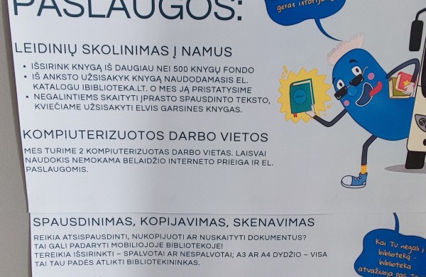 Naujovė Jonavoje – pristatytas ilgai lauktas Bibliobusas