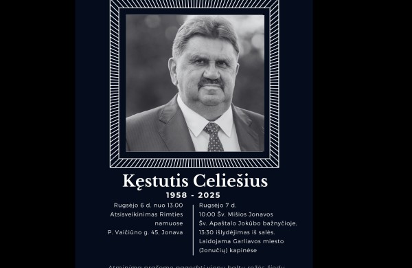 Atsisveikinimas su Kęstučiu Celiešiumi